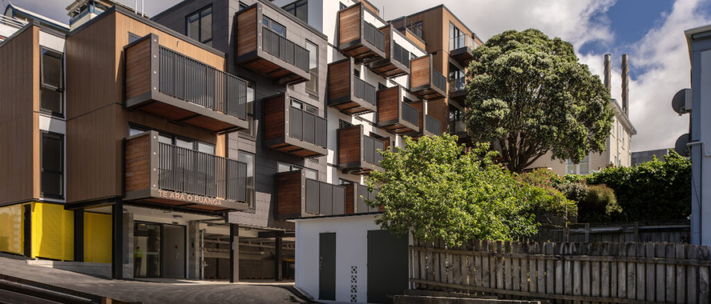 The Mary Potter Hospice Apartments in Mein Street, Newtown