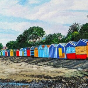 Titahi Bay Boat Sheds by Ronda Thompson