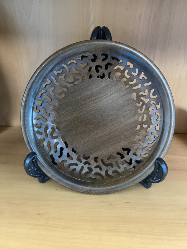 Pierced Kauri Dish by John Herrick