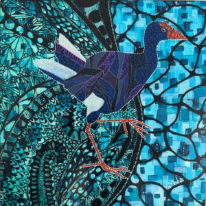 Emergence (Pūkeko) by Magda van der Walt