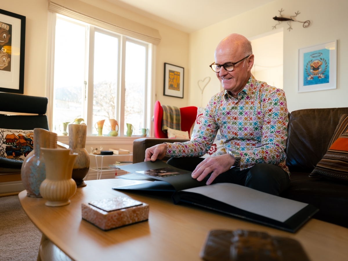 Ian, a Mary Potter Hospice supporter and volunteer