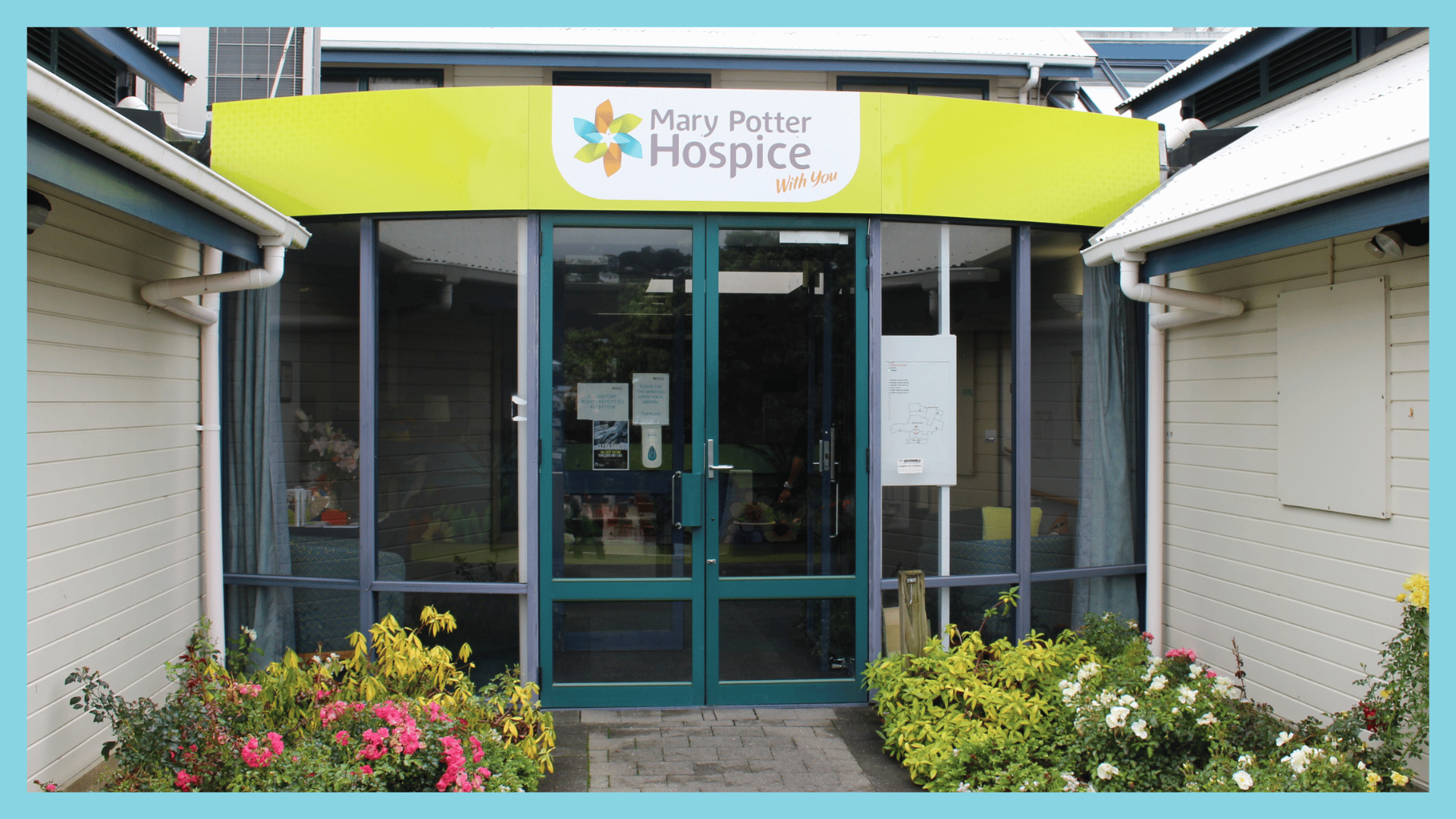Entrance to Mary Potter Hospice