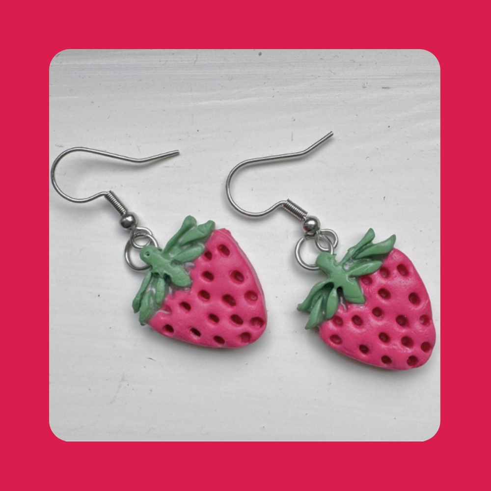 Strawberry Earrings - Image 4