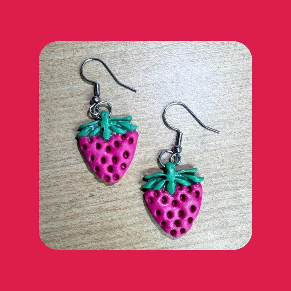 Strawberry Earrings - Image 2