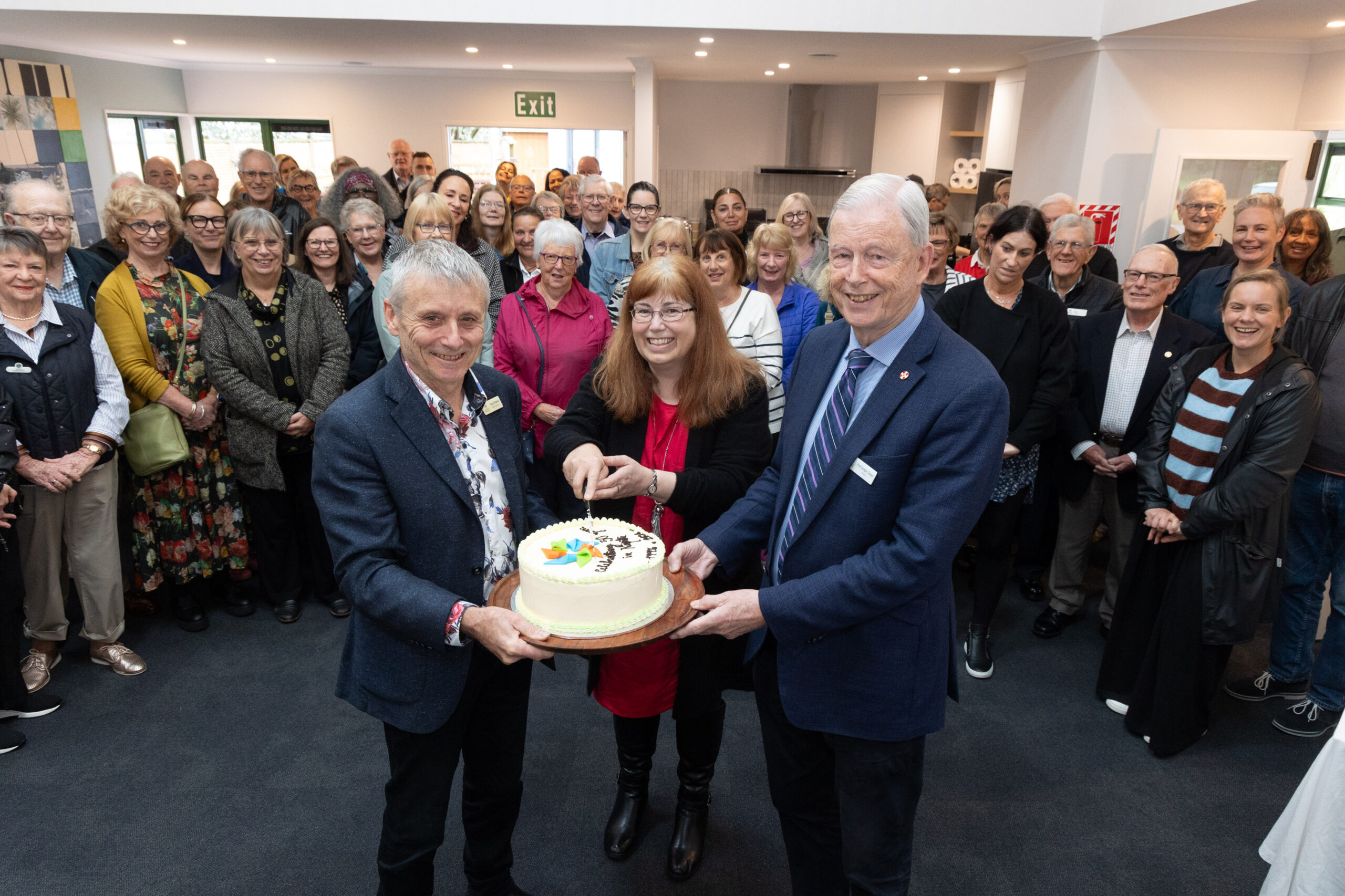 Mary Potter Hospice Kāpiti community celebrating the upgraded Kāpiti base